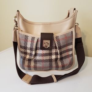 Spartina 449 Wymberly Plaid Messenger Crossbody